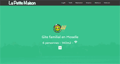 Desktop Screenshot of la-petite-maison.com