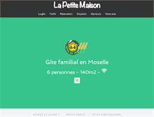 Tablet Screenshot of la-petite-maison.com